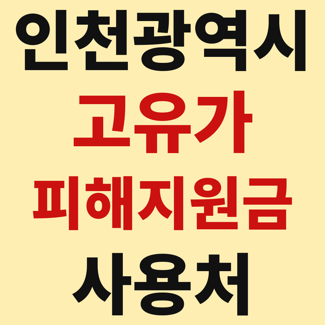 인천광역시_고유가피해지원금_사용처